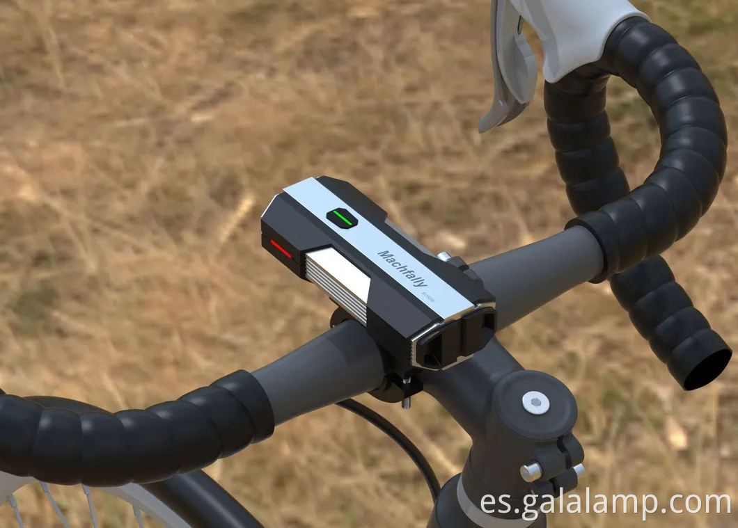 Nueva luz de bicicleta resaltado 700 lúmenes aleación de aluminio montaña bicicleta luz